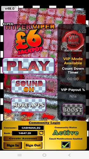 Android application Super Hyper Viper Classic Slot screenshort
