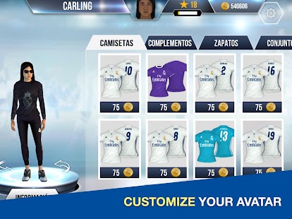 Real Madrid Virtual World Screenshot