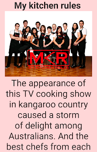 Popular cooking shows
