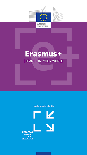 Screenshot of Erasmus+