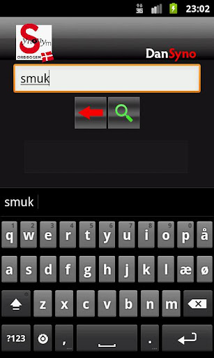 Android application DanSyno - Dansk synonymordbog screenshort