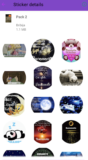 buongiorno e notte stickers Screen 3