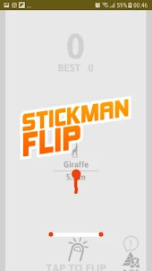 Stickman Flip : flip Challenge