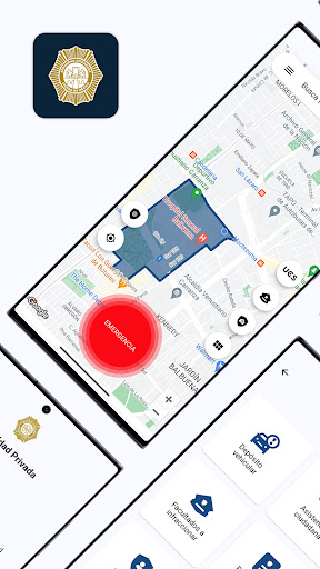 Android application Mi Policía screenshort