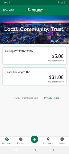 Pathfinder Business Screen 2