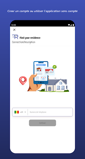 Android application FYR screenshort