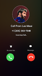 Leo Messi Game Fake Call Prank