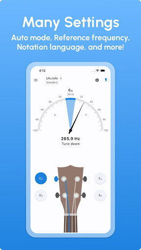 Screenshot of Ukulele Tuner - LikeTones