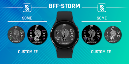 BFF16- Blackboard Art Dragon