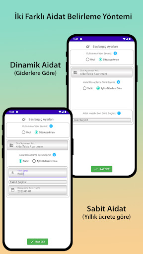 Aidat Takip Screen 2