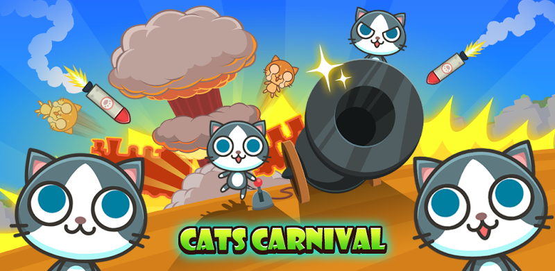 Cats Carnival - 2 Player Games