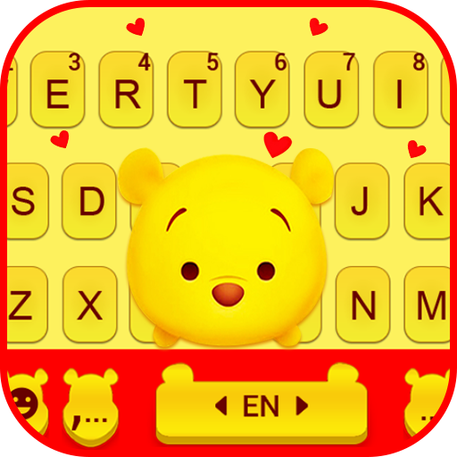Yellow Bear Keyboard Theme  Icon