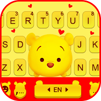Тема для клавиатуры Yellow Bear