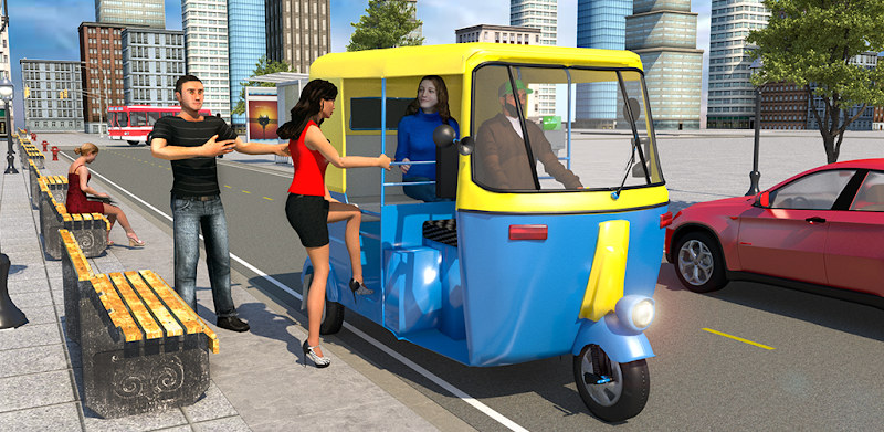 US Modern City Auto Rickshaw
