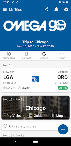 Android application Omega Go screenshort