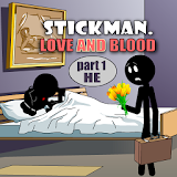 Stickman Love And Blood. He icon