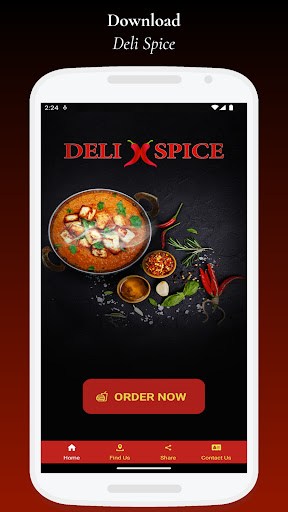 Android application Deli Spice screenshort