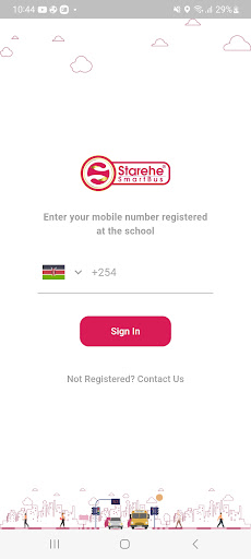 Android application Starehe Parent screenshort