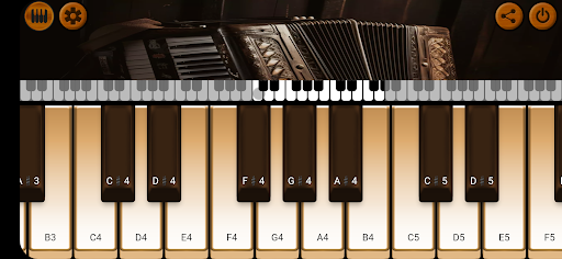 Accordion Instrument Screen 2