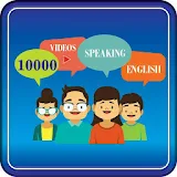 10000 Videos Speaking English icon