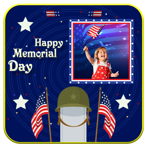 Memorial Day Photo Frames logo