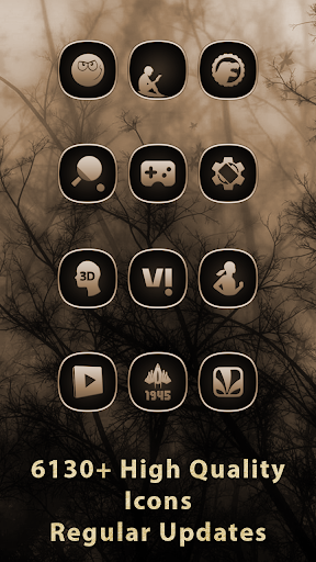 Gothic Forest Brown Annabelle Icons