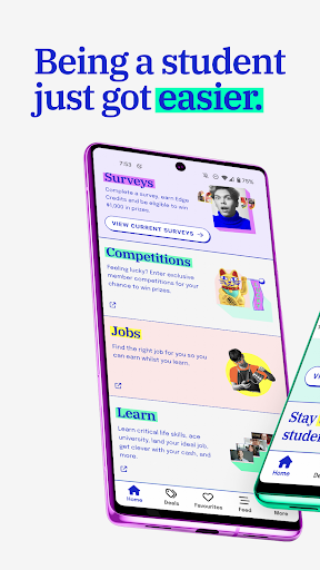 Android application Student Edge screenshort