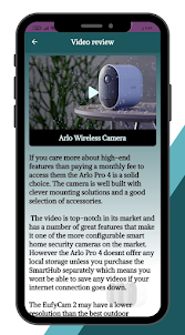 Arlo Wireless Camera Guide