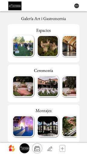 Art i Gastronomia Screen 2
