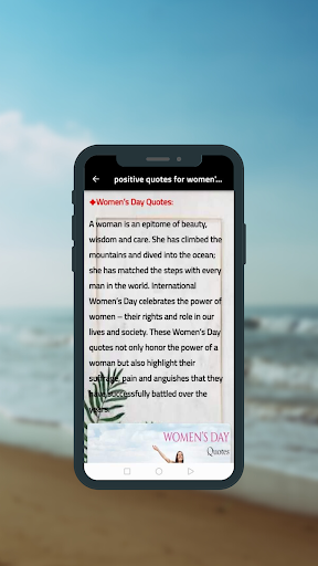 Positive Quotes For women Screen 2