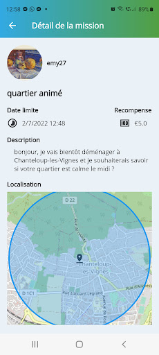 MissionMe Help, Talk, Win Screen 2