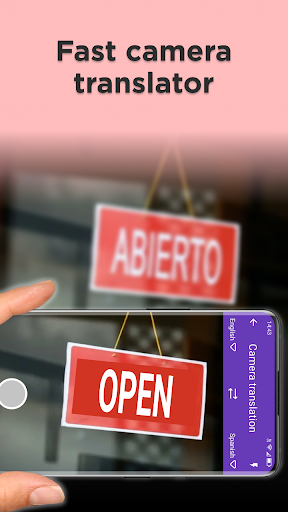Android application English to Spanish Translator screenshort