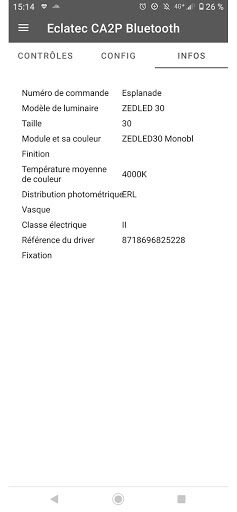 ECLATEC - CA2P Bluetooth Screen 3