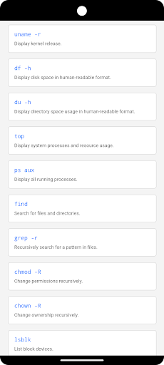 Linux Commands Screen 3