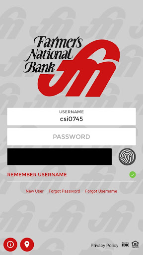 Android application Farmers National Bank, Lebanon screenshort
