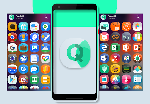Android application Quadroid - Icon Pack screenshort