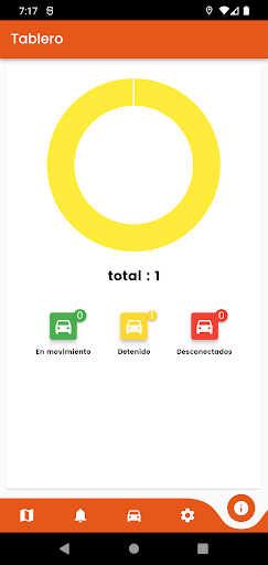 Android application FOX GPS screenshort