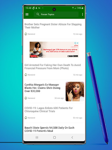 Android application Nairaland Forum screenshort
