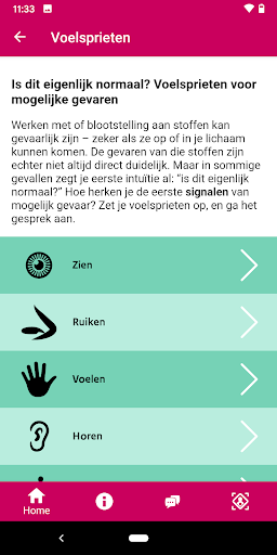 Stoffencheck Screen 3