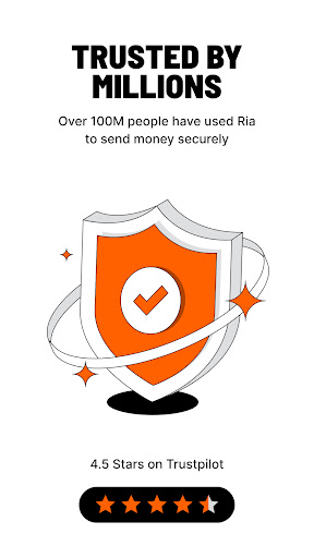 Ria Money Transfer: Send Money Screen 3