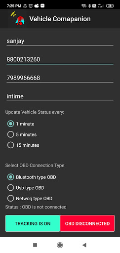 Vehicle Companion Screen 3