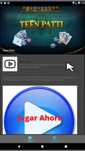 Android application Teen Patti screenshort