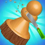 Wood Cutter - Wood Carving Simulator icon