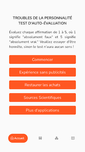 Aperçu de l'application