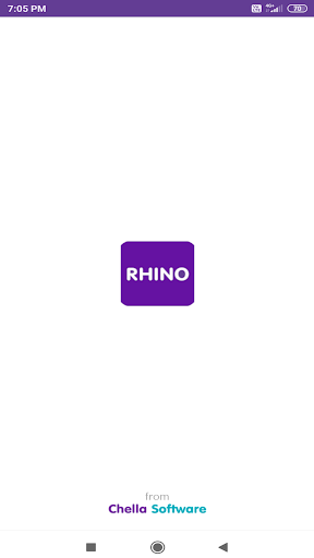 Android application RHINO screenshort