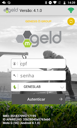 Android application mGeld - GenesisGroup screenshort