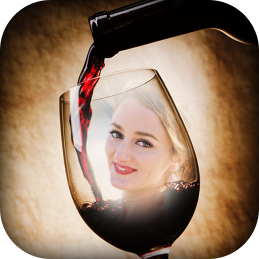 Wine Glass Photo Frame 1.20 Icon