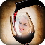 Cover Image of 下载 Wine Glass Photo Frame  APK