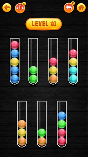 Android application Ball Sort Puzzle: Ball Color screenshort