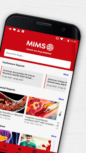 MIMS - Drug, Disease, News Screen 2